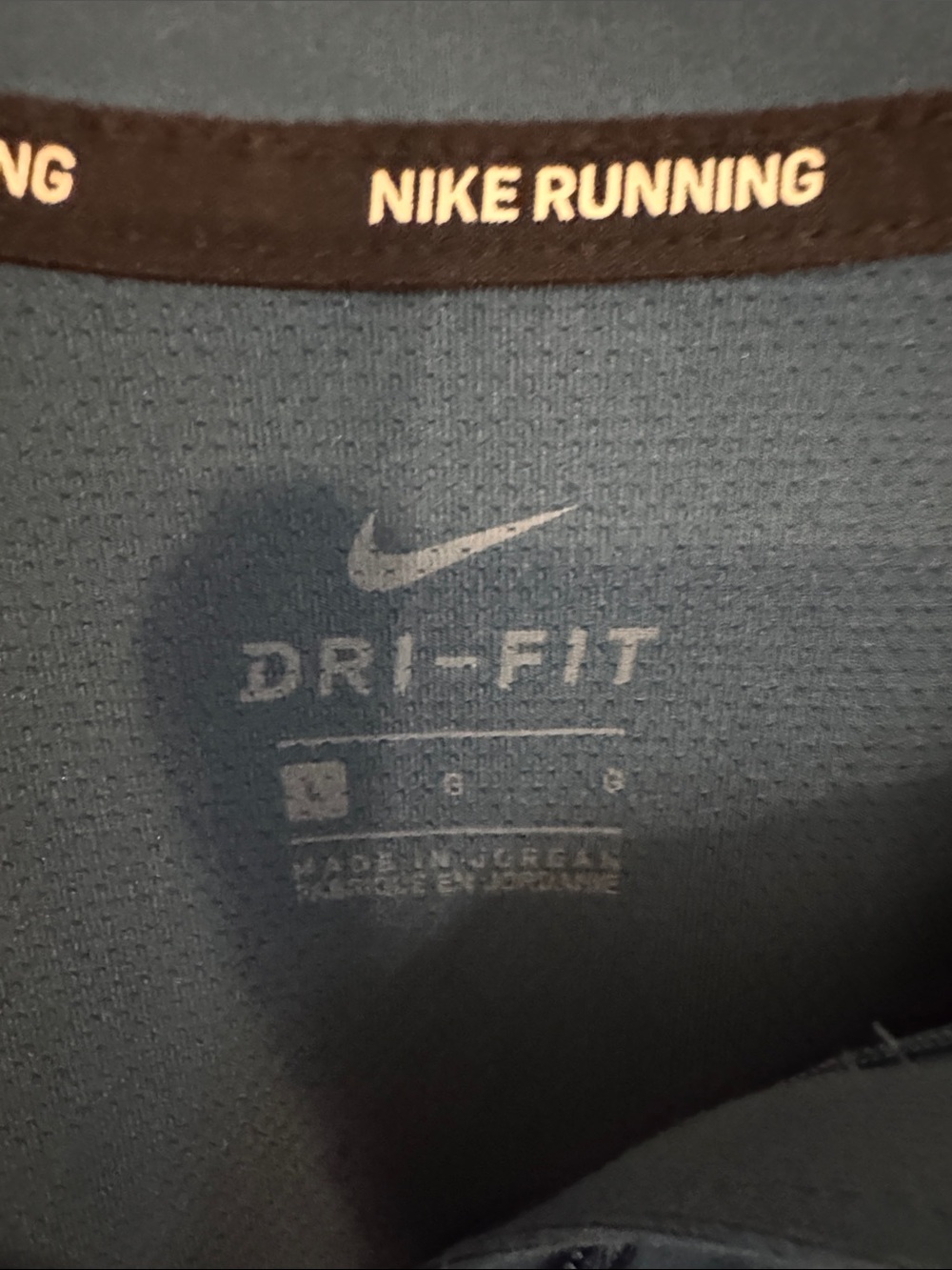 Nike Dri-FIT Long Sleeve Quarter-Zip Top in Teal Blue - Picture 3 of 10